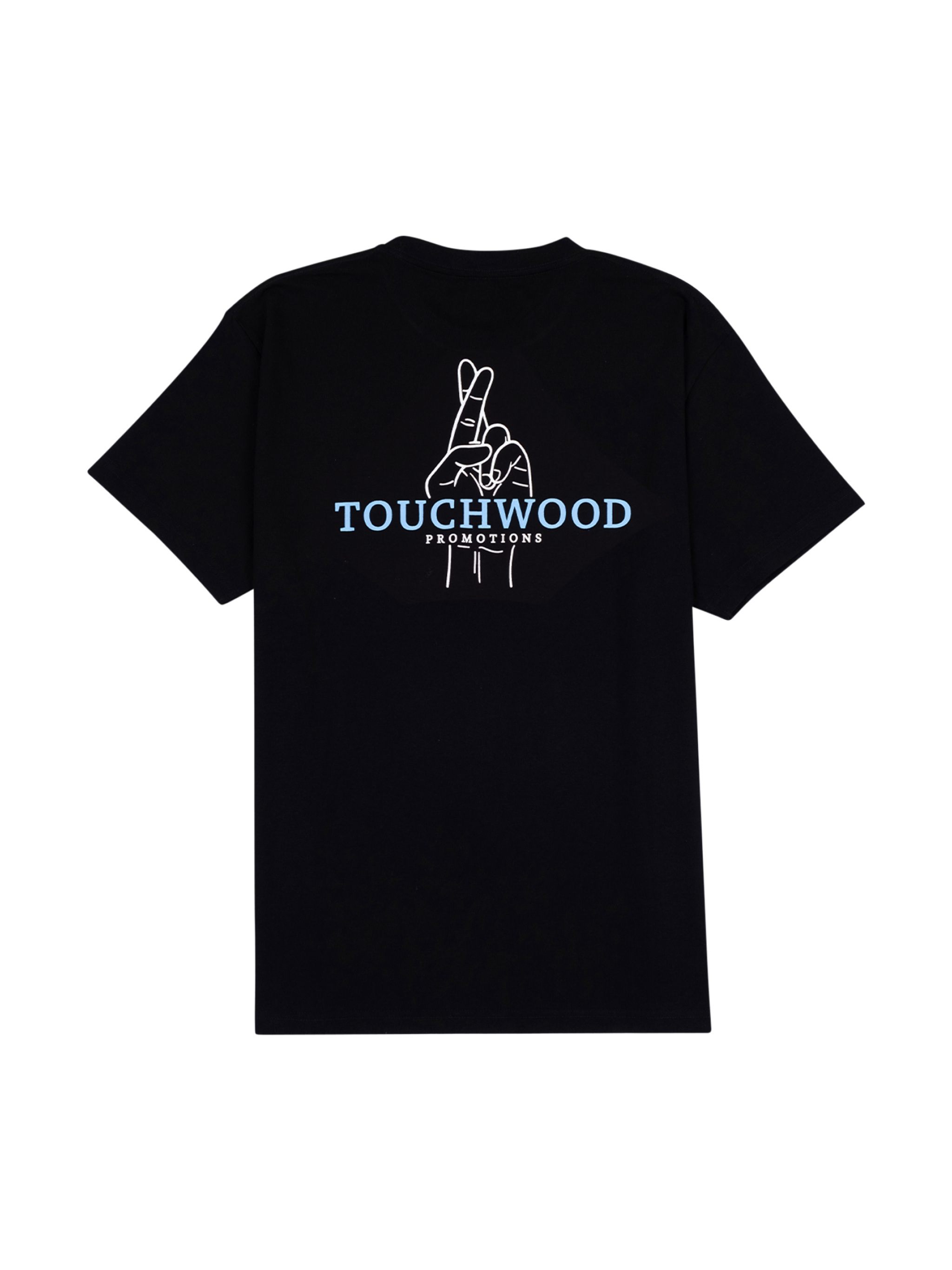 The OG Chest Logo Tee – Black & Blue