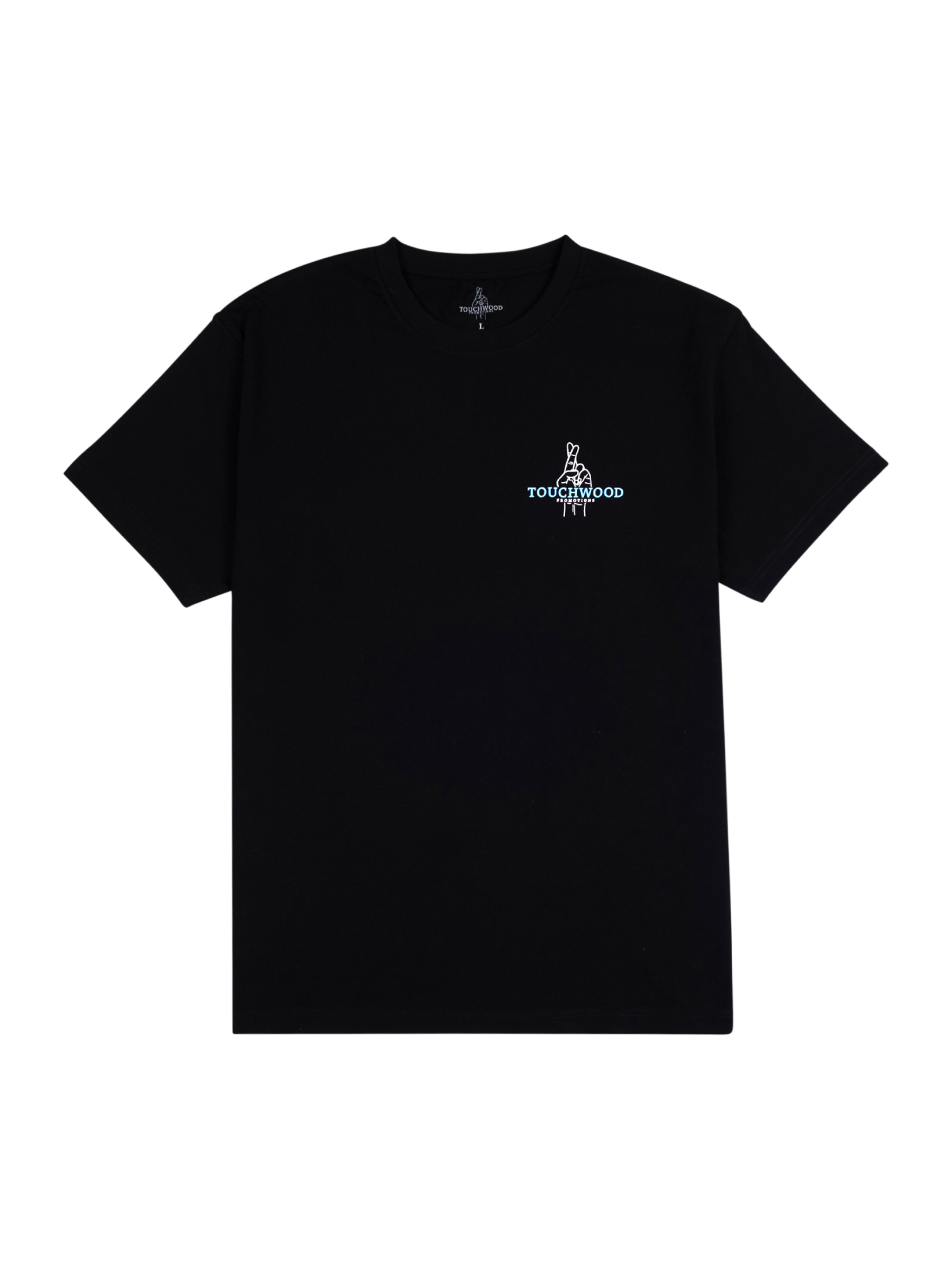 The OG Chest Logo Tee – Black & Blue