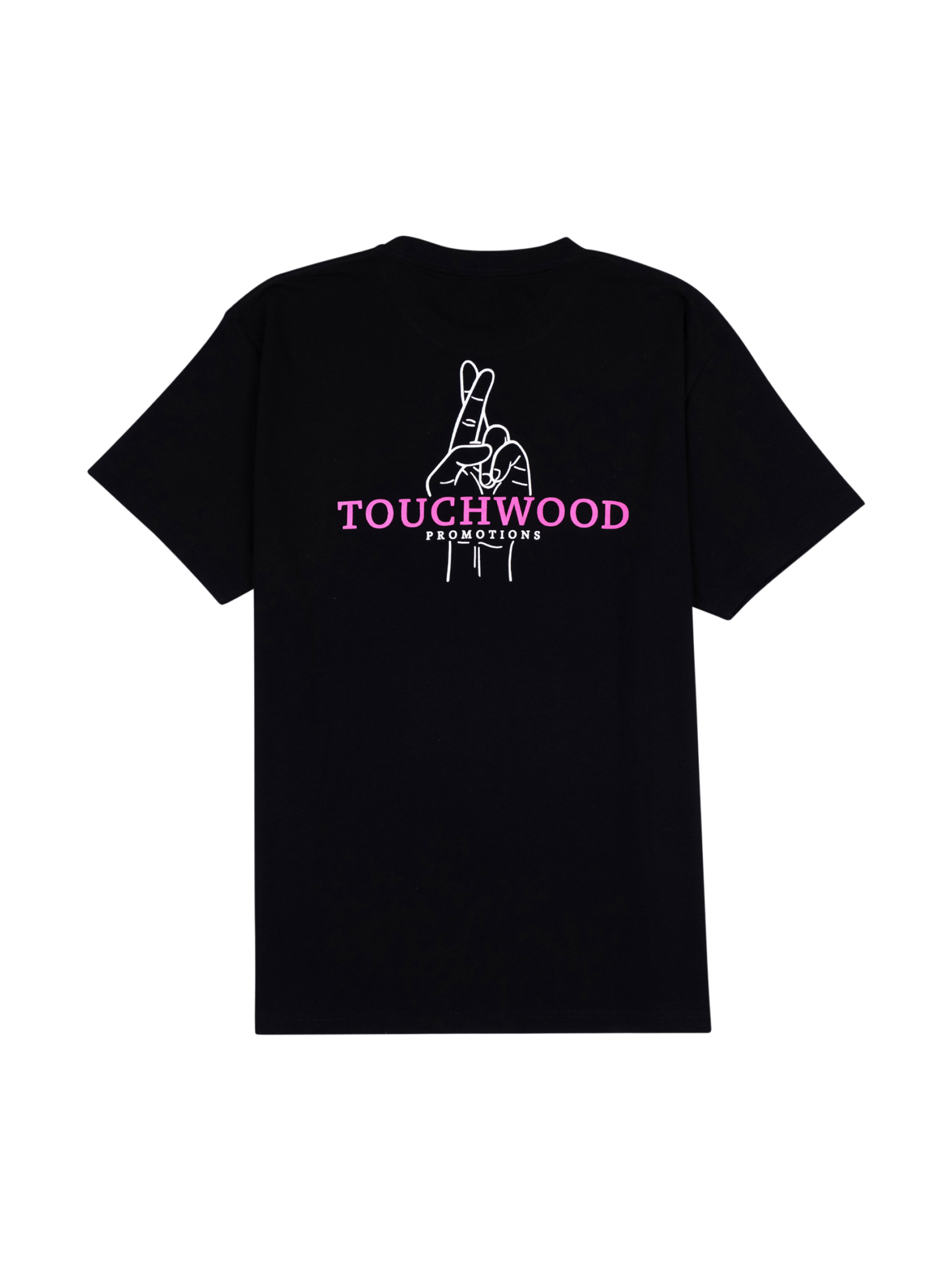 The OG Chest Logo Tee – Black & Pink