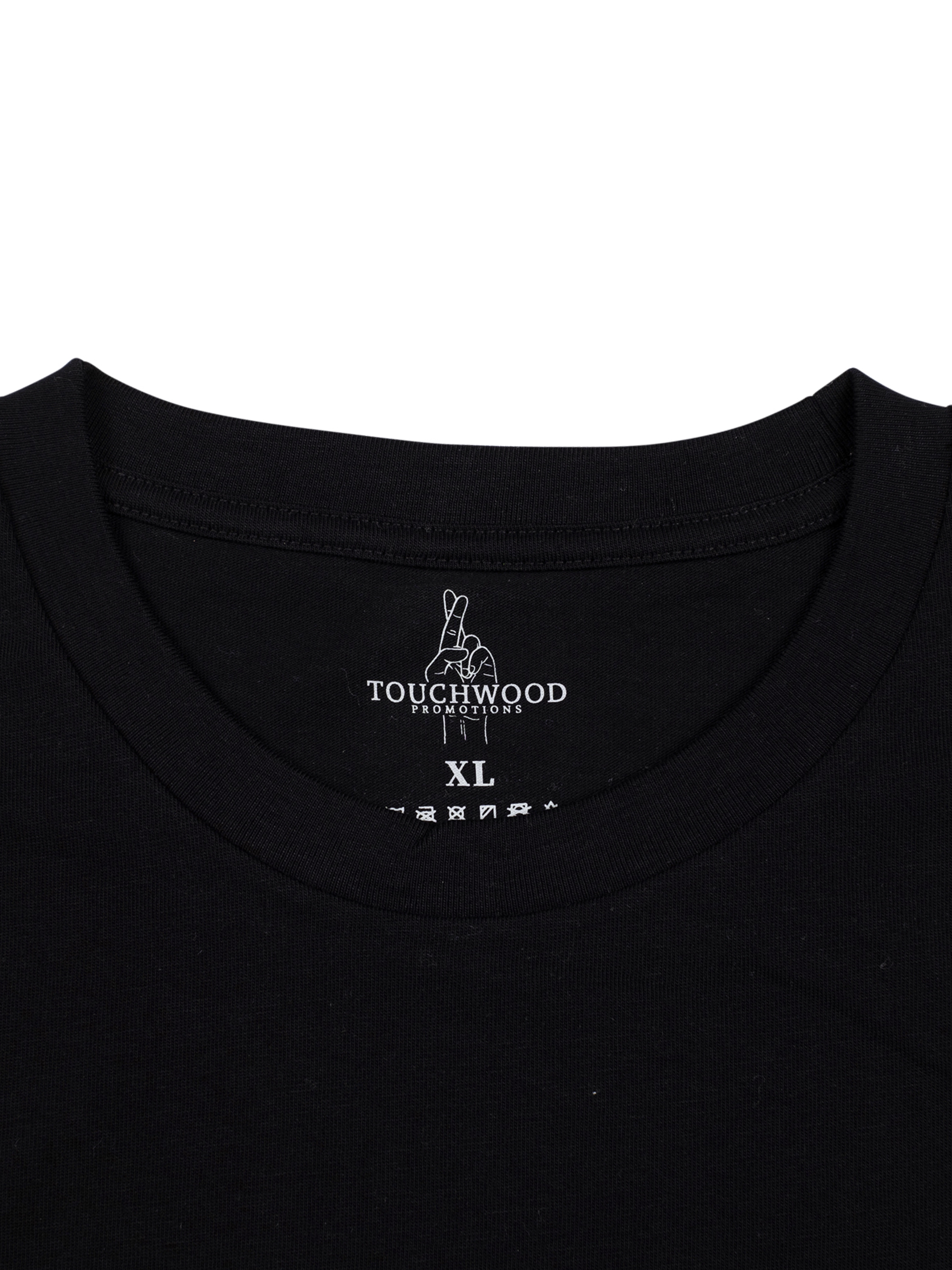 The OG Chest Logo Tee – Black & Red