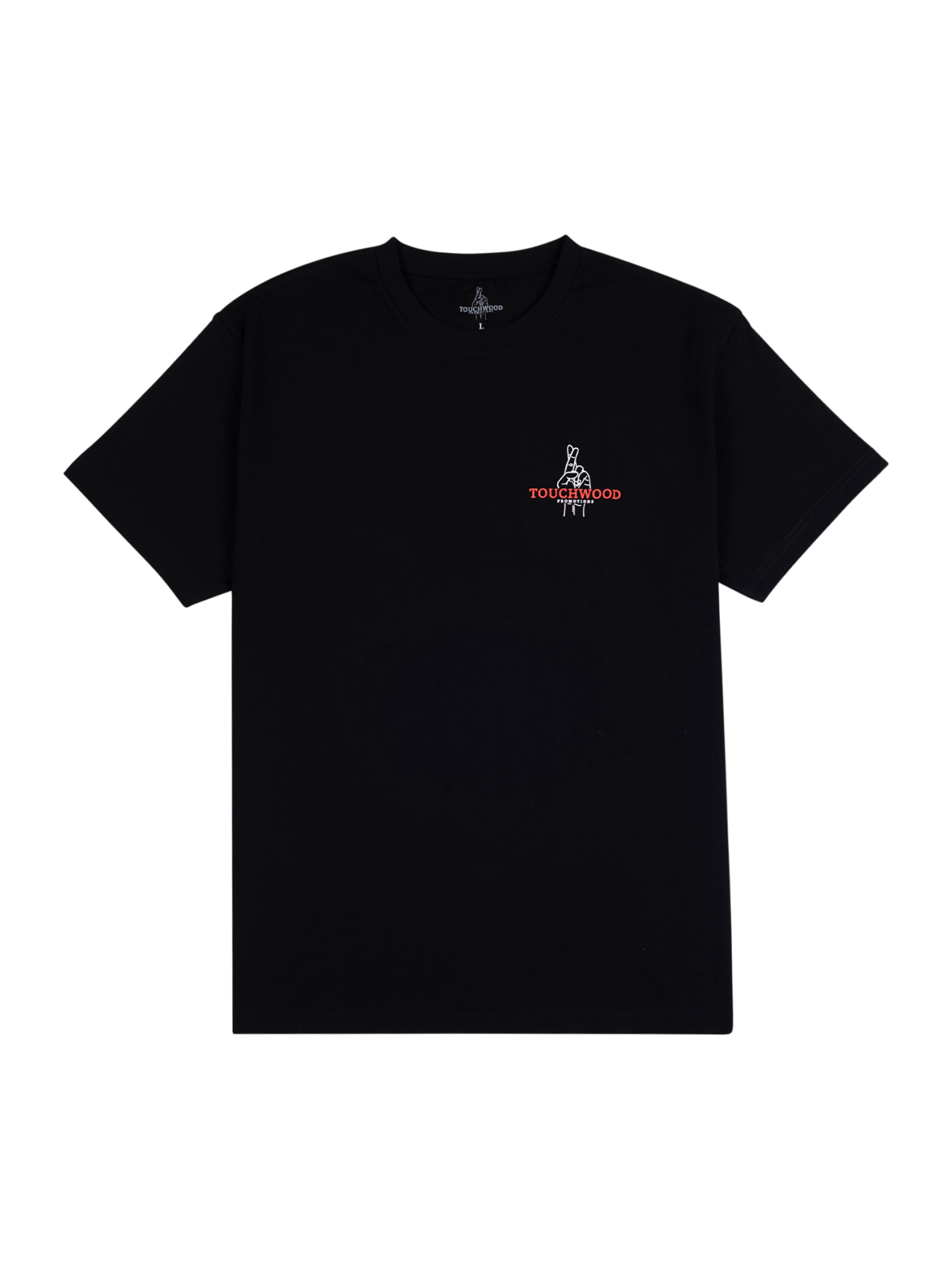 The OG Chest Logo Tee – Black & Red