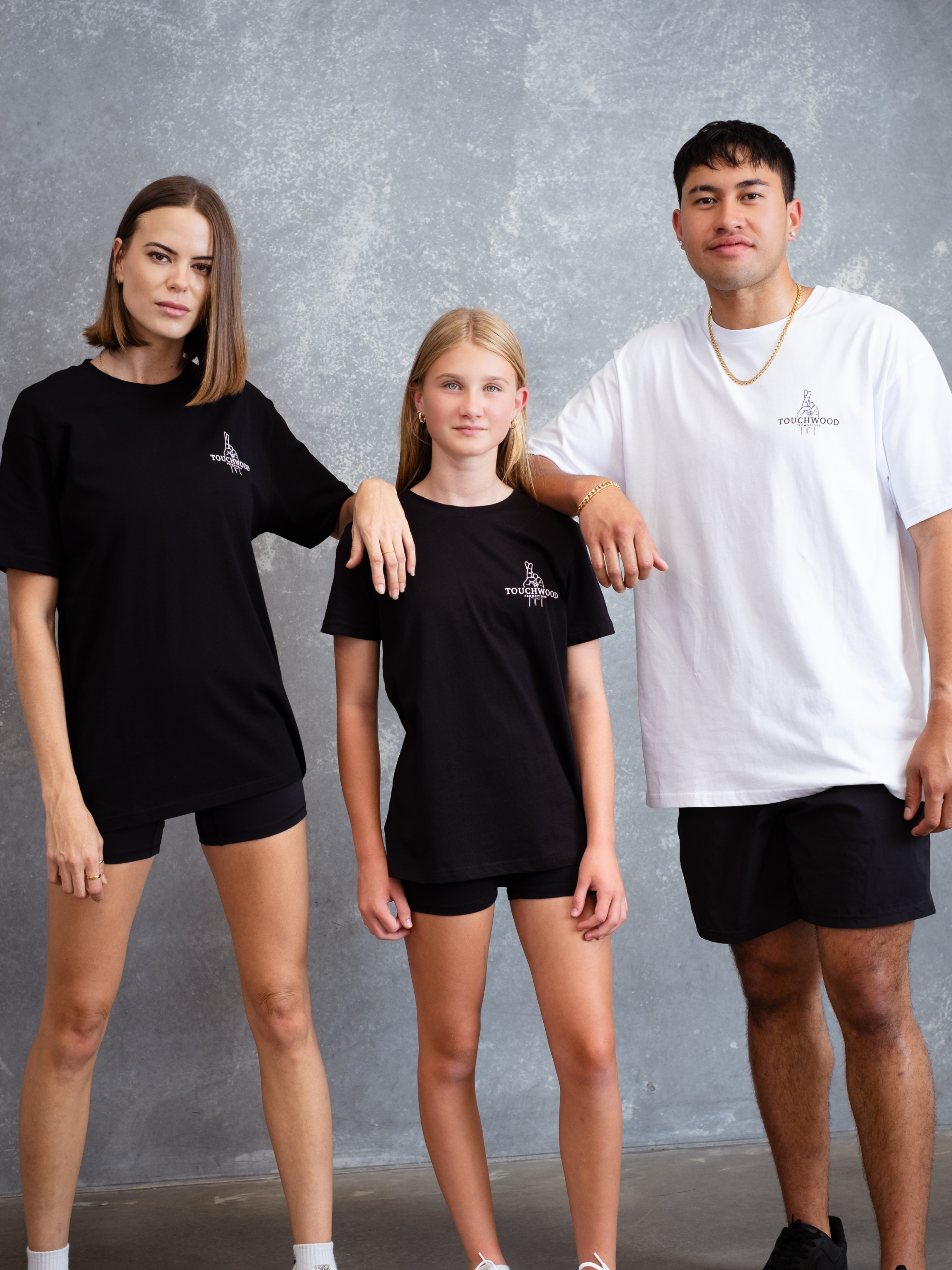 The OG Chest Logo Tee – Black & White