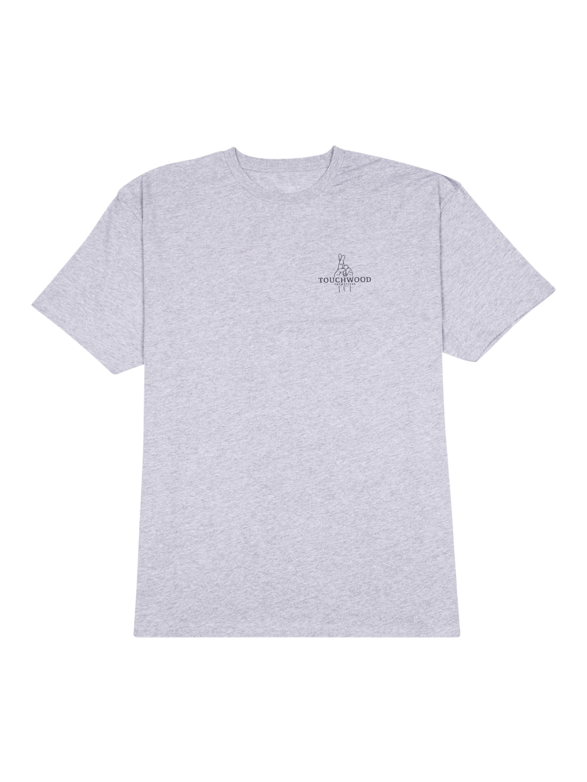 The OG Chest Logo Tee – Grey & Black