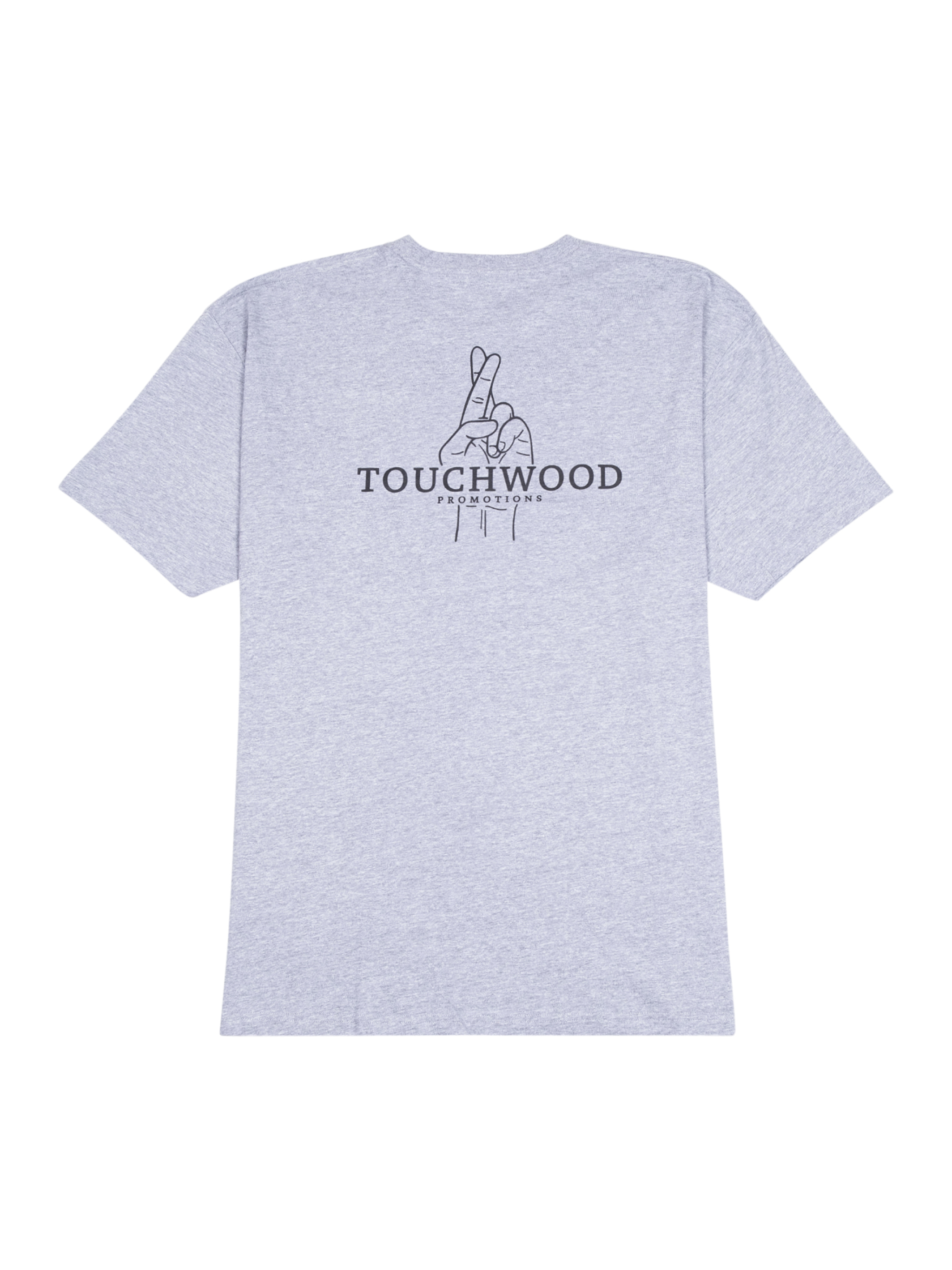 The OG Chest Logo Tee – Grey & Black