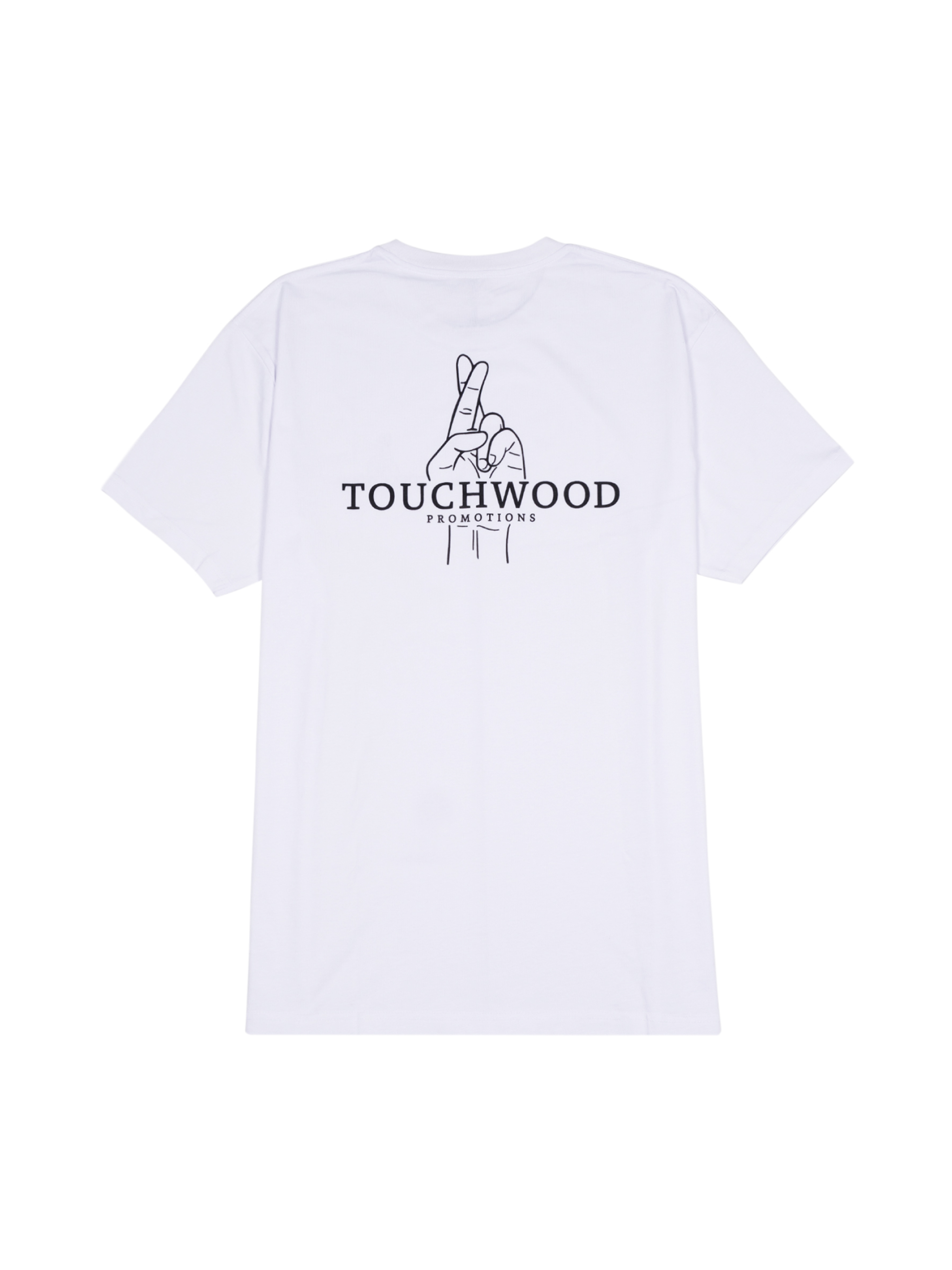 The OG Chest Logo Tee – White & Black
