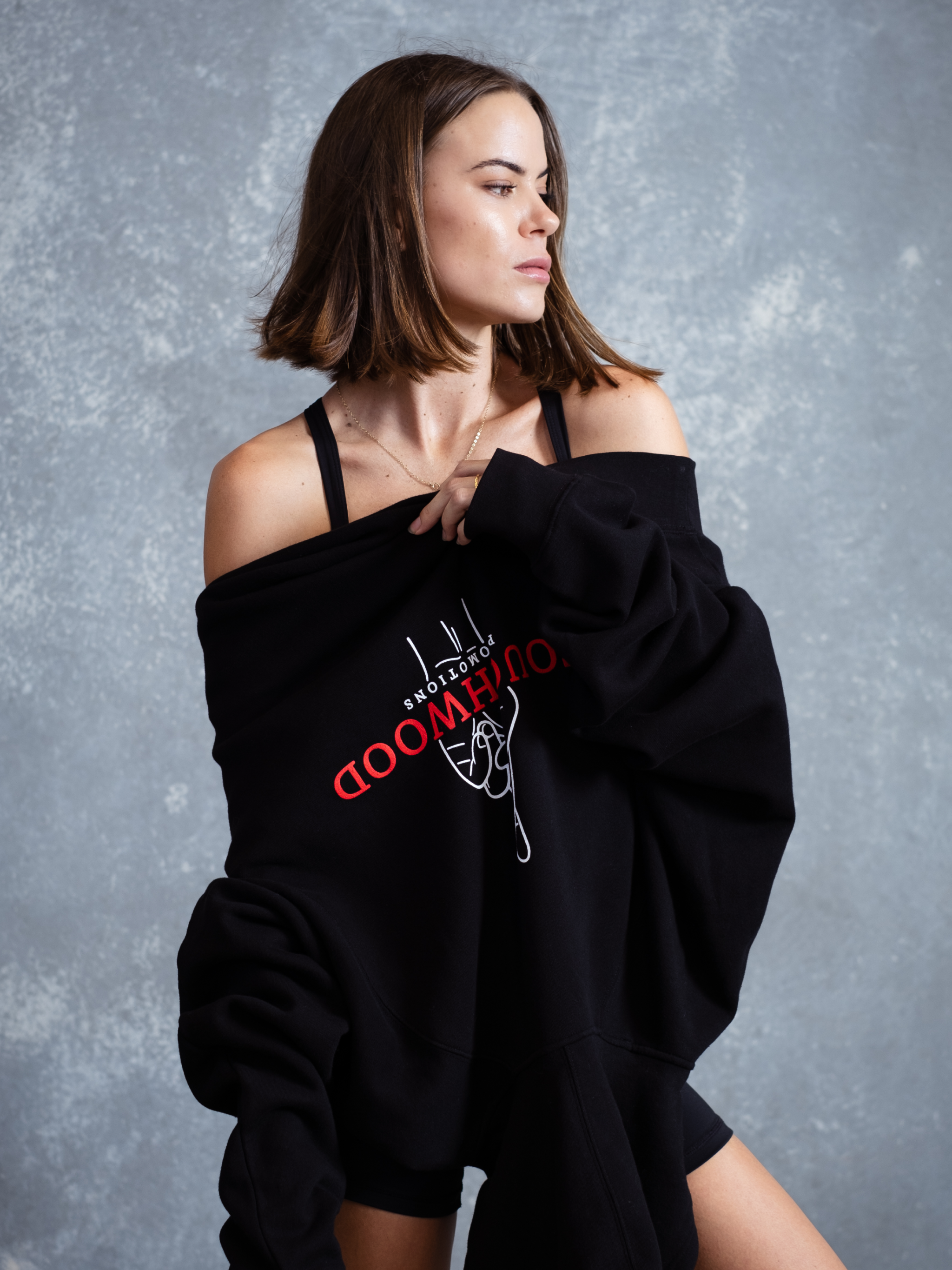 The OG Women's Hoodie – Black & Red