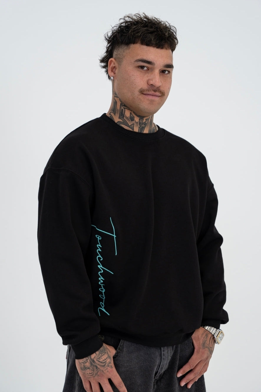 Signature Series Crewneck Jumper - Black