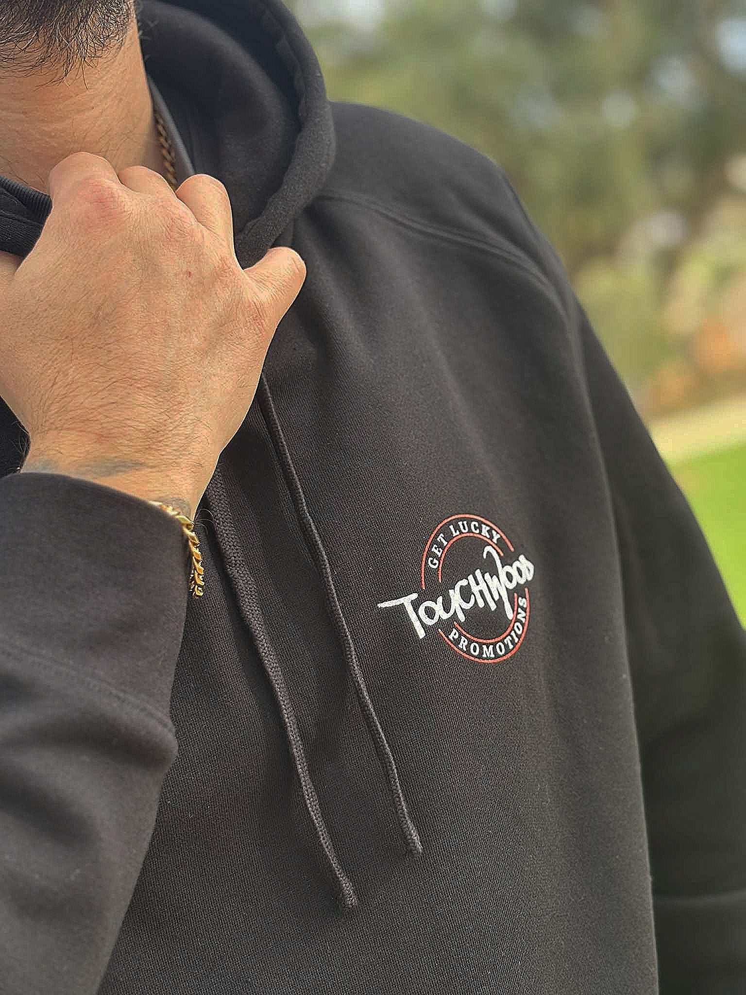 The Get Lucky Hoodie – Black & White