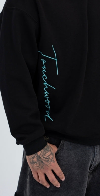 Signature Series Crewneck Jumper - Black