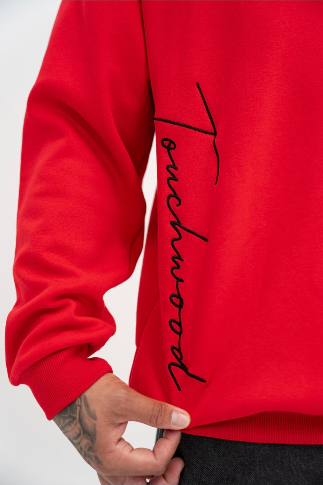 Signature Series Crewneck Jumper - Red