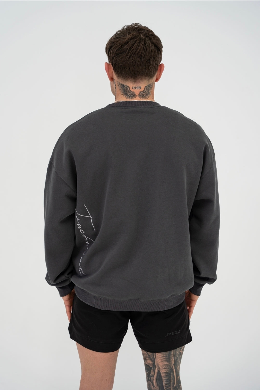 Signature Series Crewneck Jumper - Dark Grey