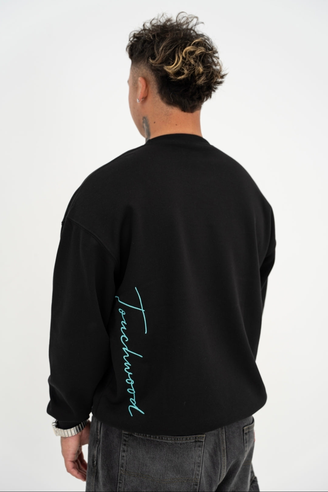 Signature Series Crewneck Jumper - Black