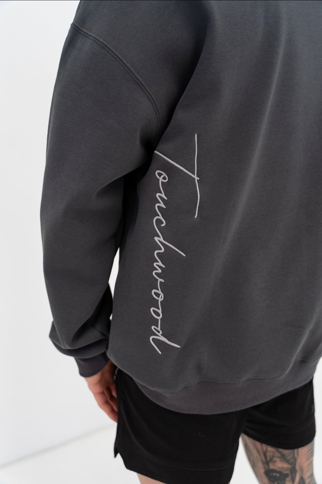 Signature Series Crewneck Jumper - Dark Grey