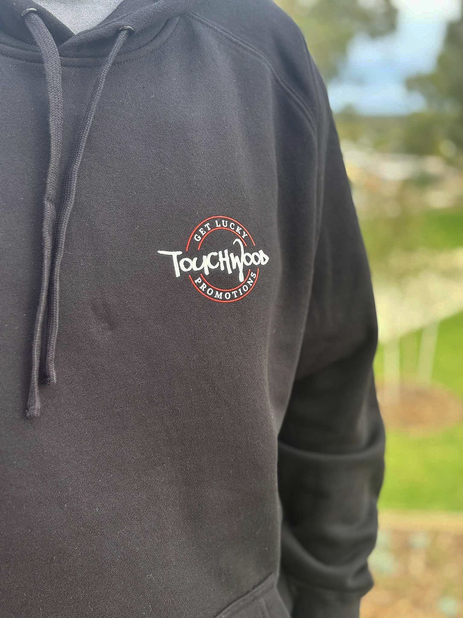 The Get Lucky Hoodie – Black & White
