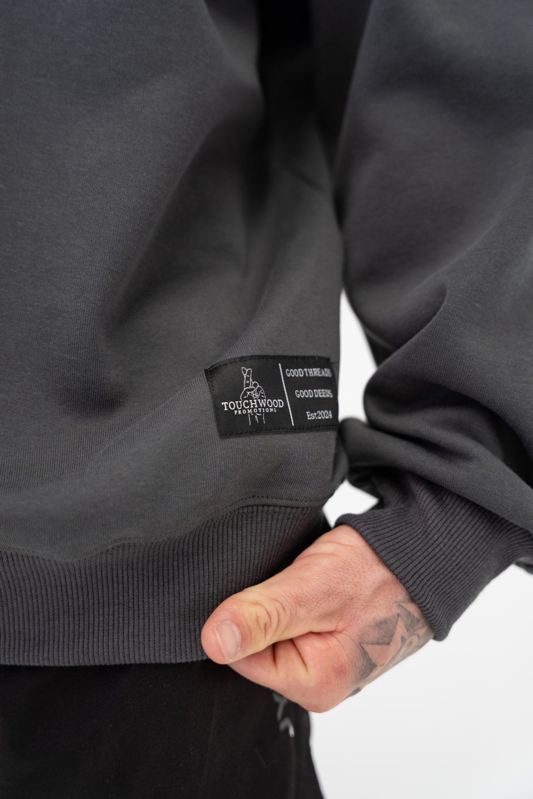 Signature Series Crewneck Jumper - Dark Grey